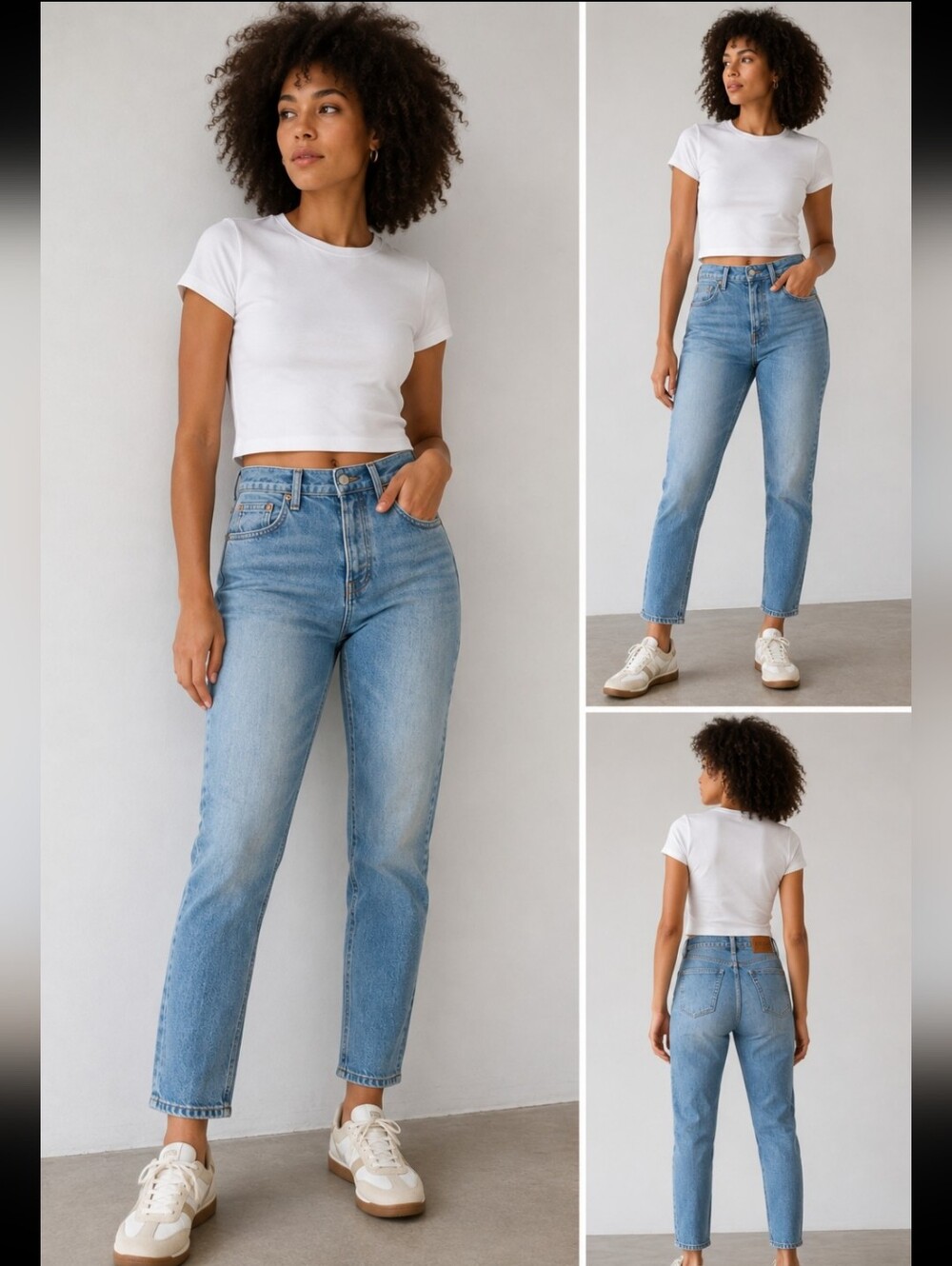 Denim Forum The Yoko High Rise Slim Jeans Womens Sz 24 Organic Cotton Mom Jeans